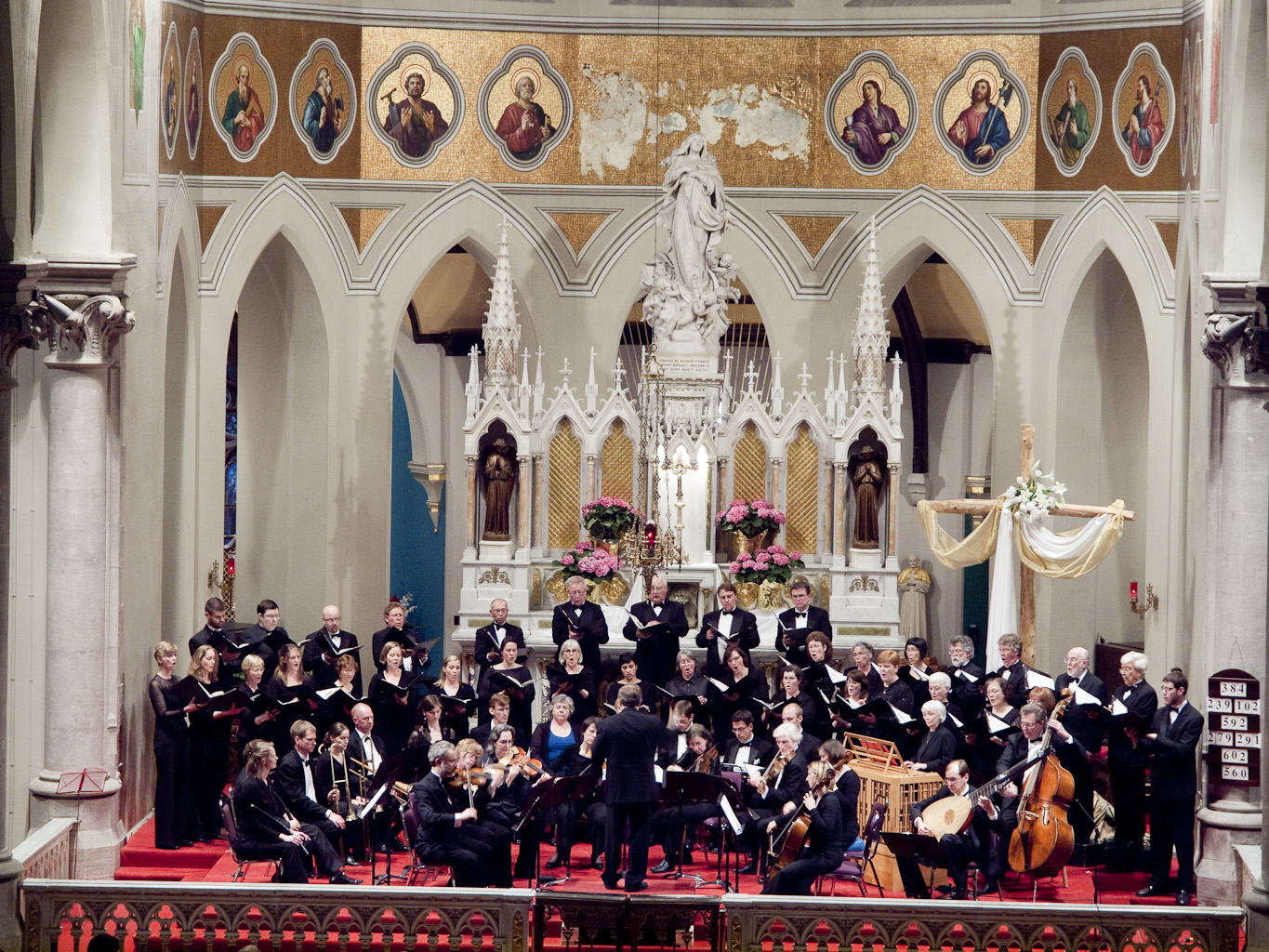 colour photo of GCC at the Church of our Lady