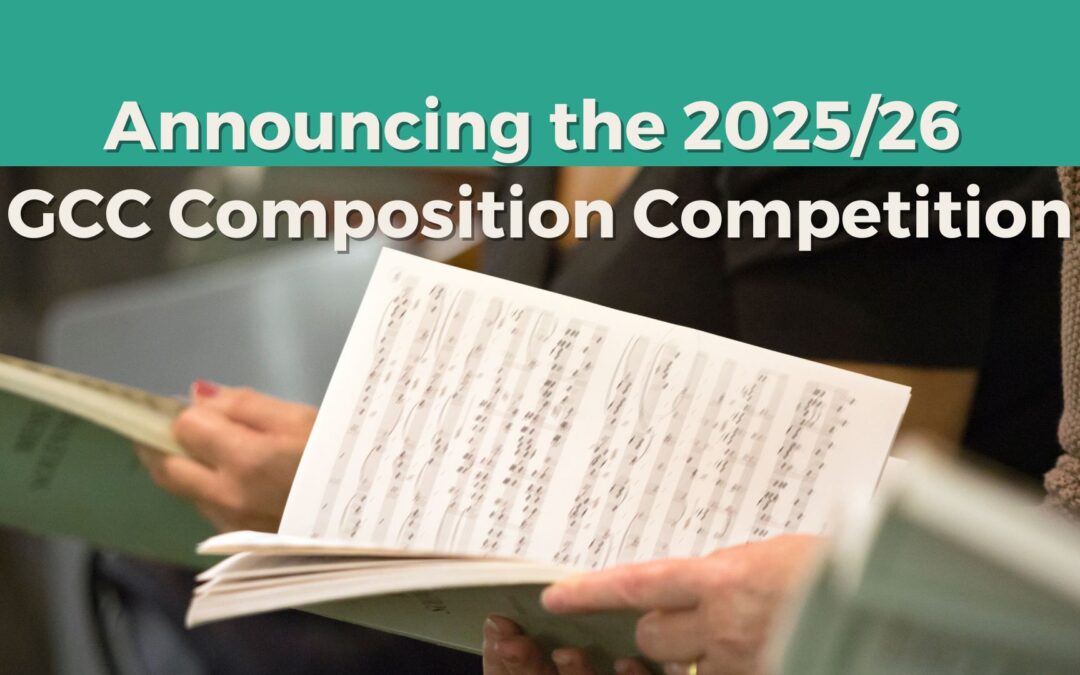 Announcing The GCC Choral Composition Competition